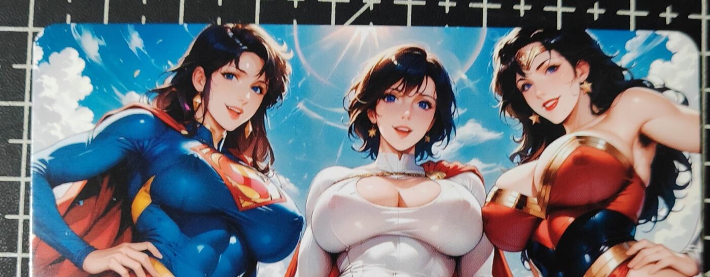 铃鹿第九期（提示一：自制卡难免瑕疵，可能存在撞角爆边等出厂瑕疵，介意慎拍；提示二：参拍请慎重，跑单押金不退的）） 猫眼cos美漫彩闪单卡