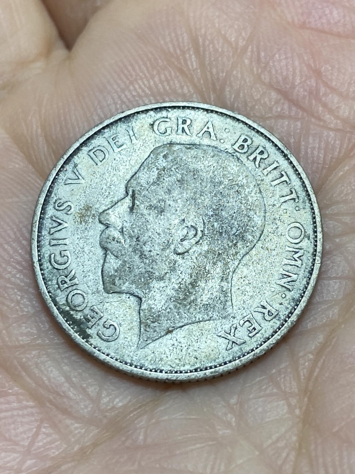 2025年第一百二十场(总第一百四十六场）外国好品散币(免佣金) 英国🇬🇧1923年1先令银币(乔治五世第二版，500银)