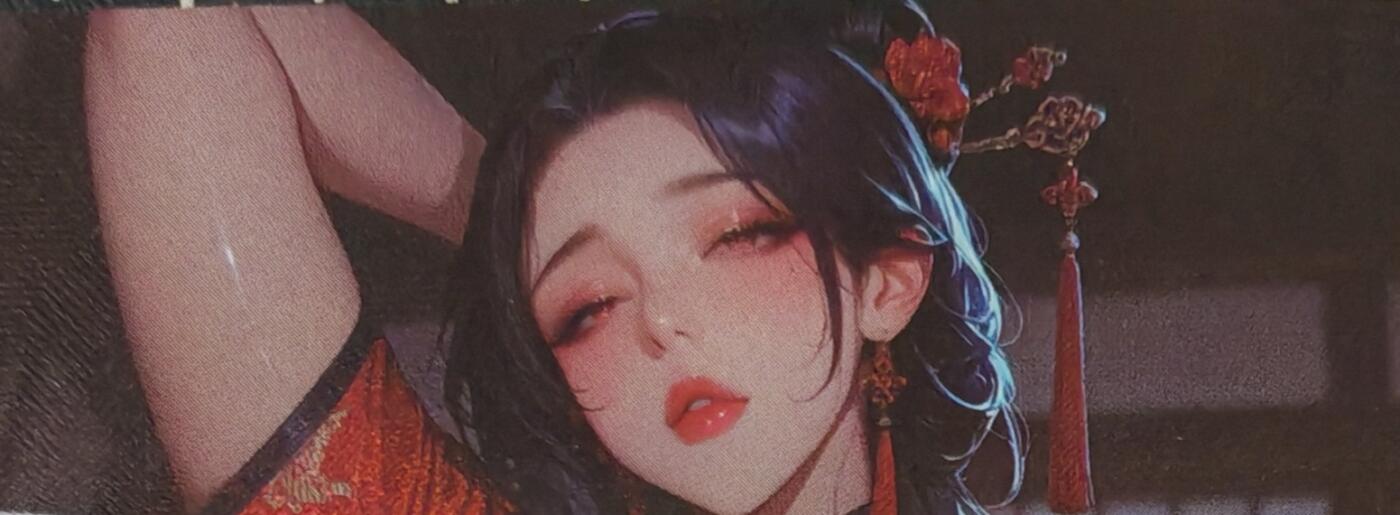 铃鹿第九期（提示一：自制卡难免瑕疵，可能存在撞角爆边等出厂瑕疵，介意慎拍；提示二：参拍请慎重，跑单押金不退的）） 古风美女艺术卡