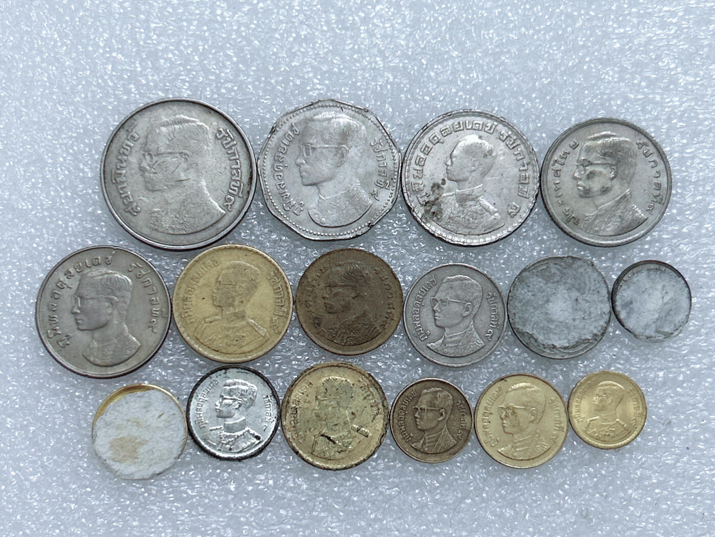 第一海外回流一元起拍收藏 散集专场  第260期 泰国硬币16枚 无重复