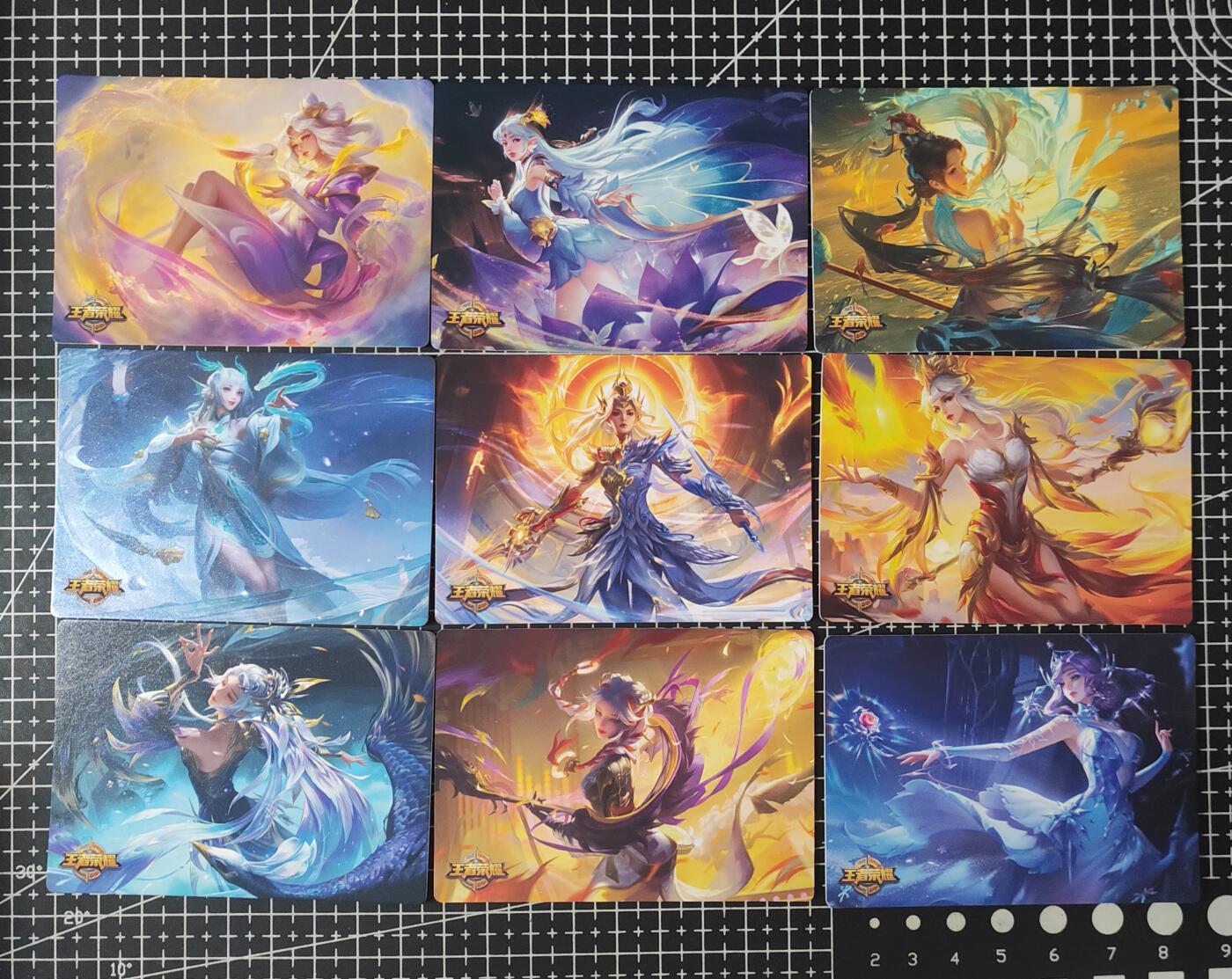 铃鹿第九期（提示一：自制卡难免瑕疵，可能存在撞角爆边等出厂瑕疵，介意慎拍；提示二：参拍请慎重，跑单押金不退的）） 王者荣耀粗闪套