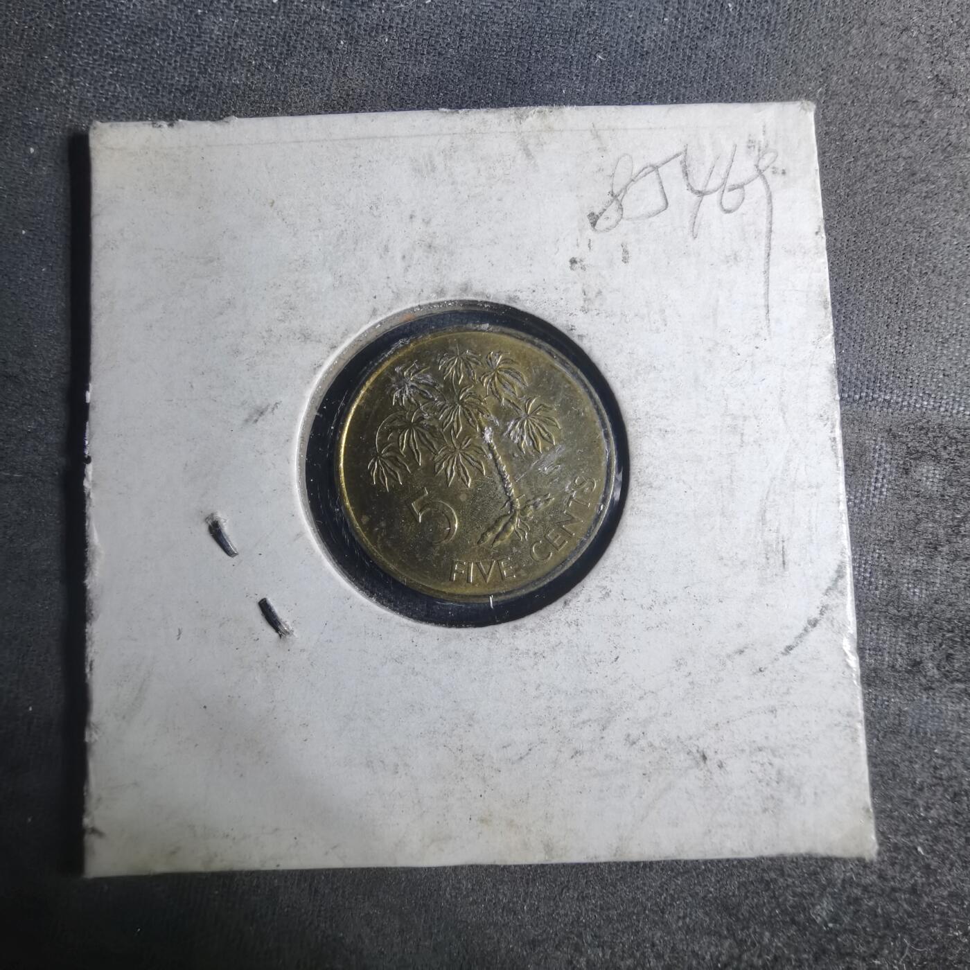 沼泽如烟--第885场 塞舌尔1982年五分