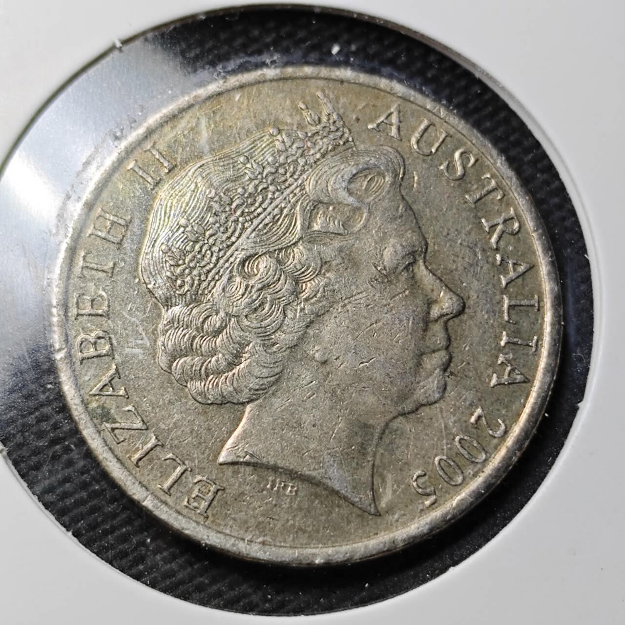 KK钱币收藏小铺  第361场  2月预留时间 周末发货  澳大利亚20分纪念币