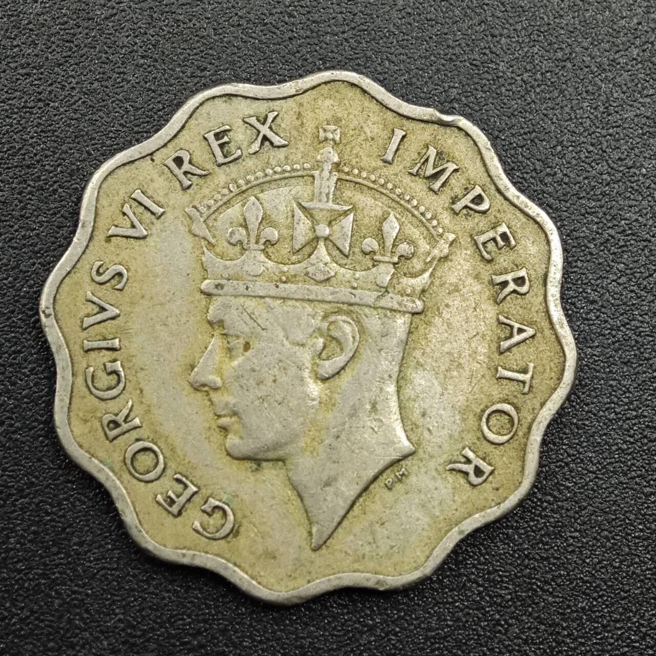 【淘币小摊】实时拍第七百八十一拍   散币场   满百包邮可预留二周 每周一统一发货   塞浦路斯1938年乔治六世1皮阿斯特镍币