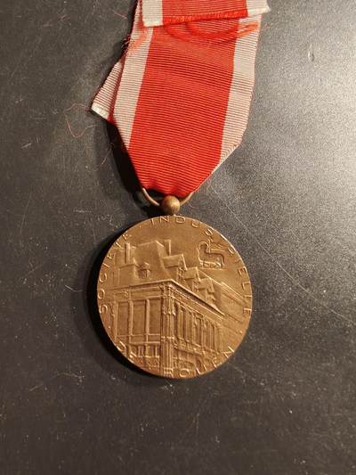 老王徽章第160期 -  法国铜级鲁昂工业协会奖章 