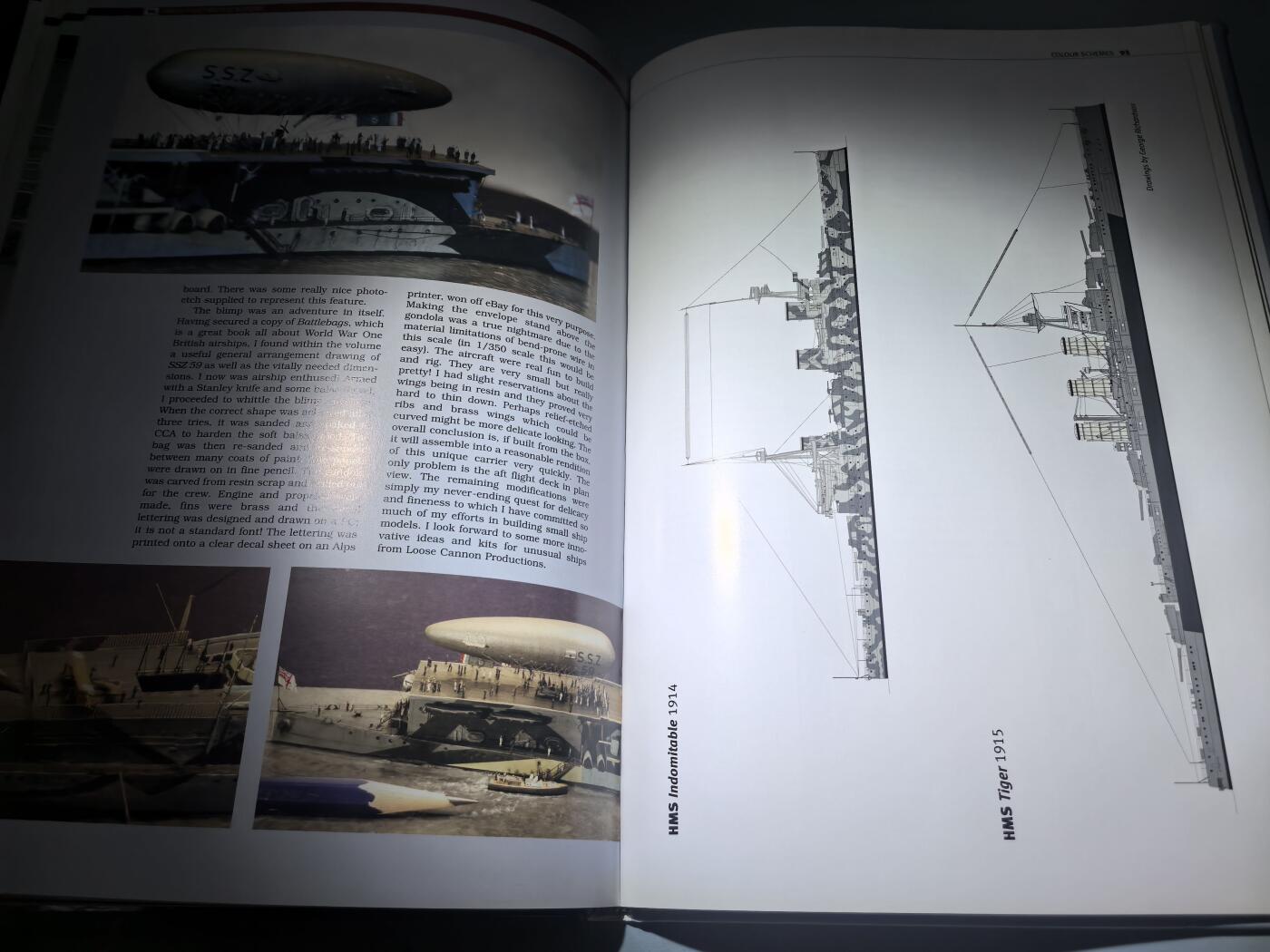 盛世勋华——号角文化勋章邮票专场拍卖第286期 军模型制作指南 ShipCraft系列 大舰队战列巡洋舰 126页 硬皮