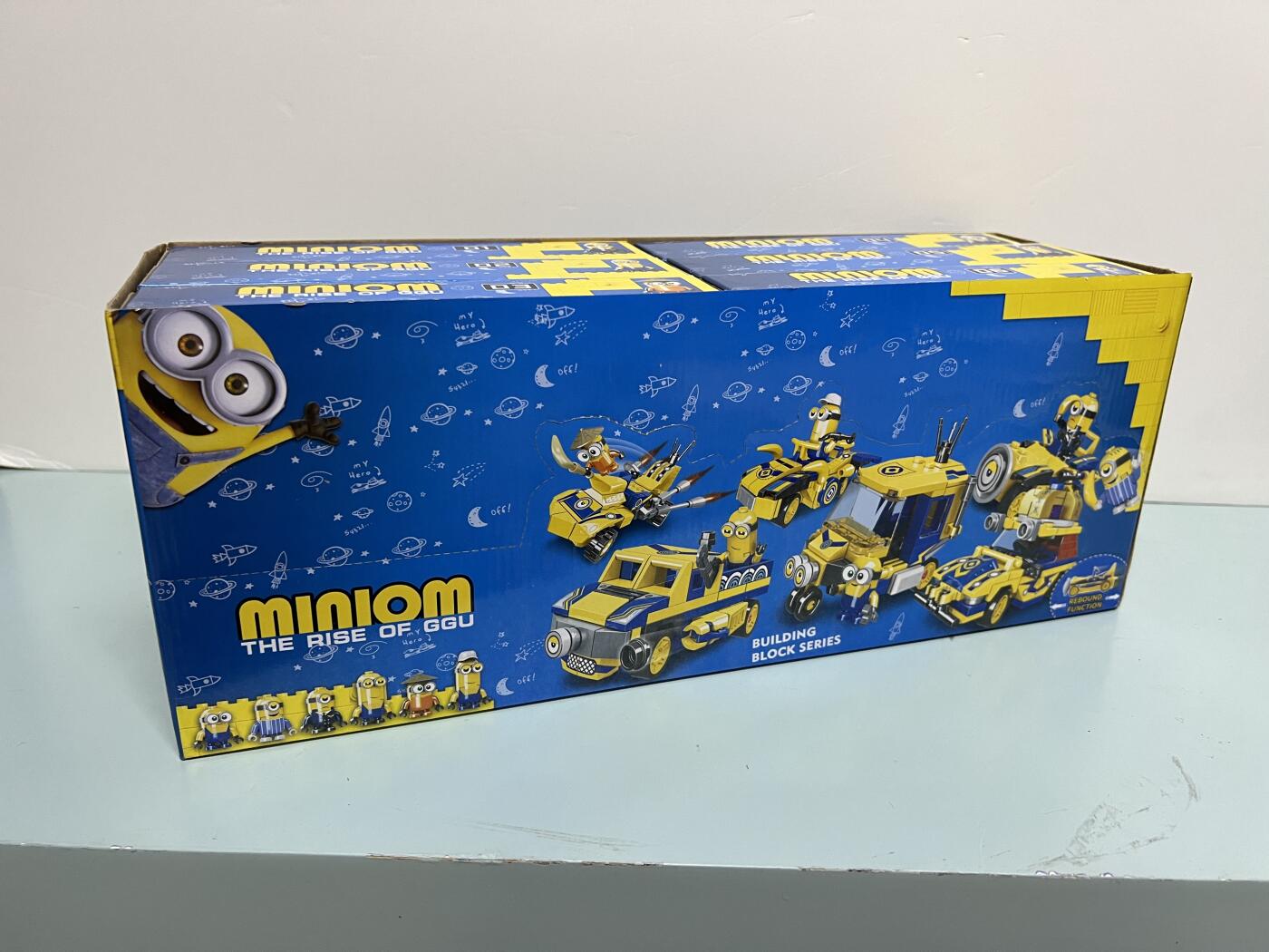 零元拍：小黄人 积木套装 共六盒 全新未拆封