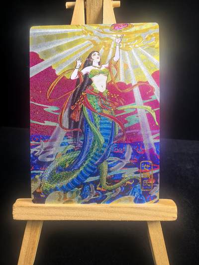 第二十八场  无佣金 不寄存 不收拍 卡牌设有底价 拒绝小号抬价 大家放心拍 所有拍品全部有卡膜 自制卡牌 不包厂瑕 放大镜 品控 勿拍 流拍商品会循环 感谢大家支持 留个关注 不定时上新 谢谢 - 奇点卡牌 原创 双城 女娲粗闪