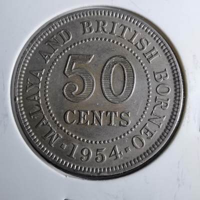 沼泽如烟--第886场 - 英属马来亚婆罗洲1954年50分