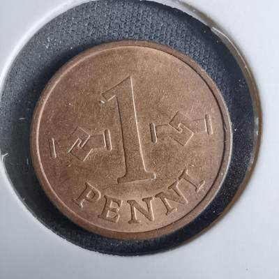 沼泽如烟--第886场 - 芬兰1963年1芬尼