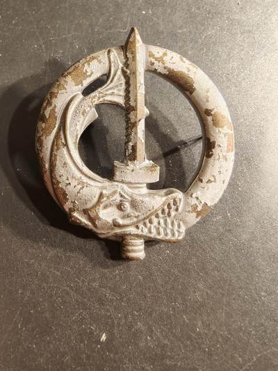 老王徽章第160期 -  法国海军银级水下干预专家潜水员证章