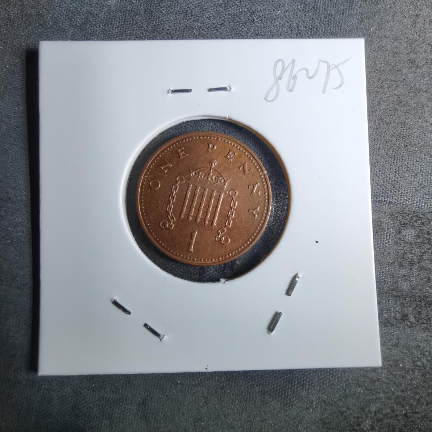 沼泽如烟--第886场 英国2003年1便士