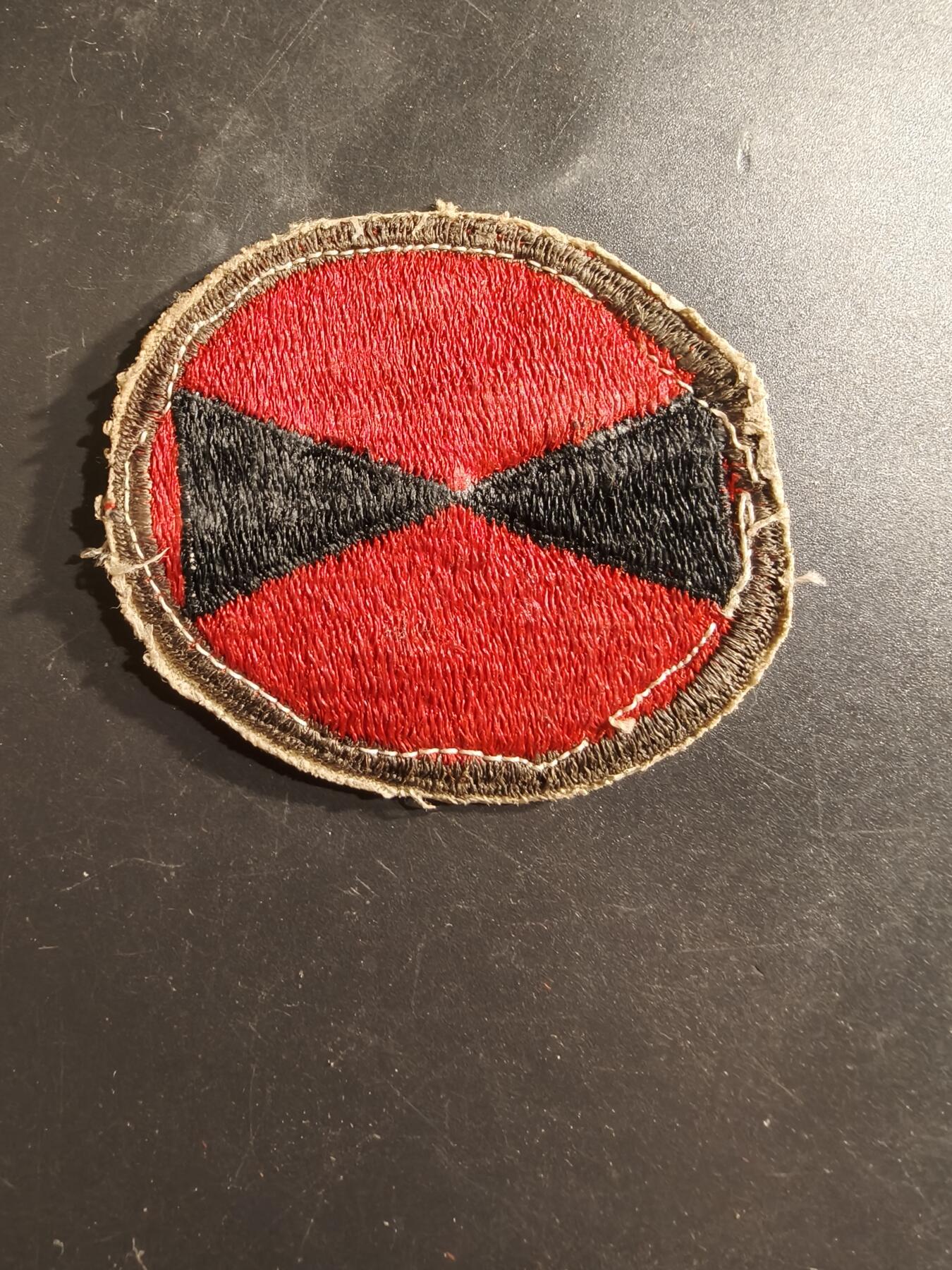 老王徽章第160期 美国陆军第7步兵师肩章