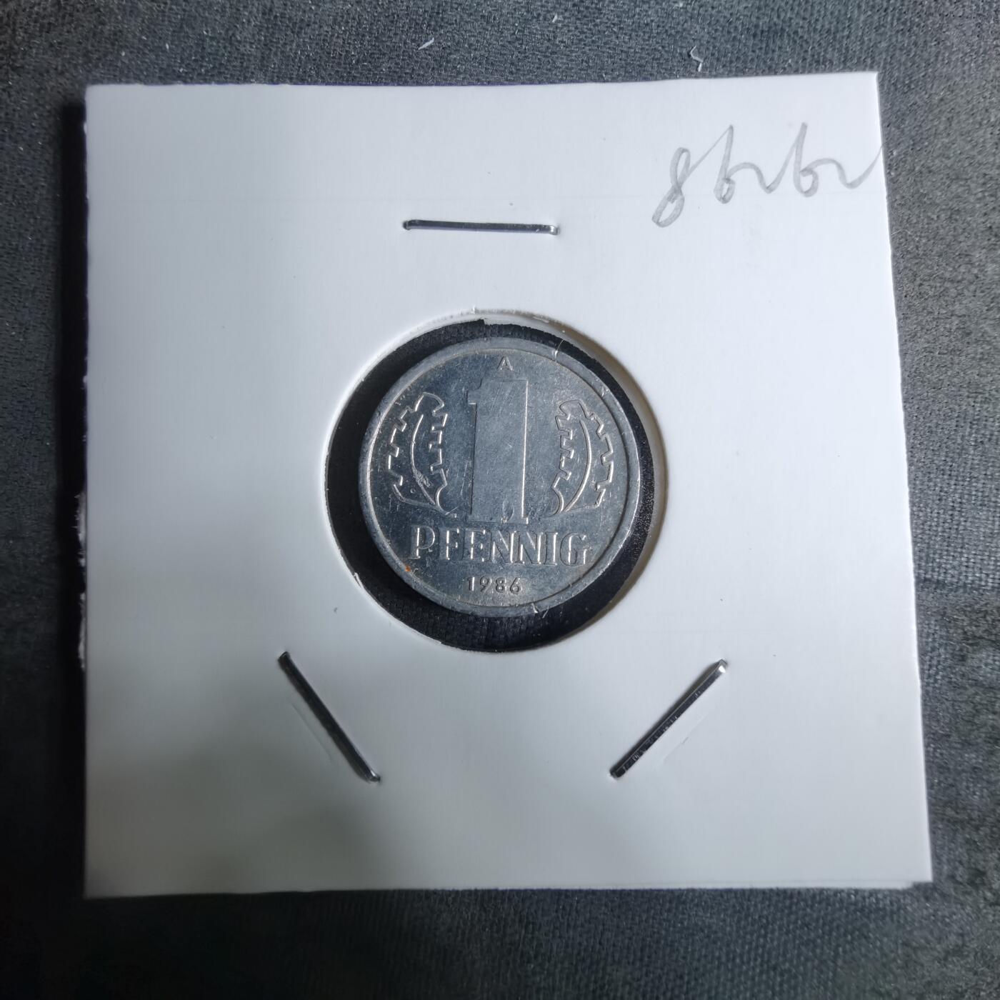 沼泽如烟--第886场 东德1986年1芬尼