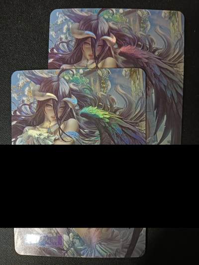 花开卡拍第45期（11月2号周日截拍，品控勿拍!!!拍品不寄存，运费5元，自制卡难免瑕疵，可能存在轻微撞角爆边等出厂瑕疵，品控介意勿拍！） - 艺术对卡 雅儿贝德 彩闪2张