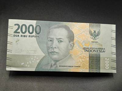 【淘币小摊】实时拍第七百八十三拍   无佣金纸币福利场   满百包邮可预留二周 每周一统一发货   - 印尼2000卢比