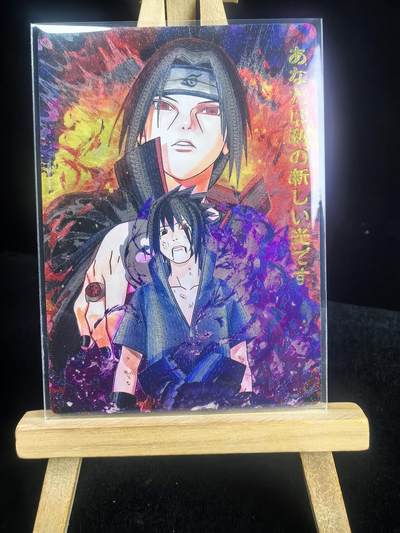 第二十八场  无佣金 不寄存 不收拍 卡牌设有底价 拒绝小号抬价 大家放心拍 所有拍品全部有卡膜 自制卡牌 不包厂瑕 放大镜 品控 勿拍 流拍商品会循环 感谢大家支持 留个关注 不定时上新 谢谢 - 奇点卡牌 佐助粗闪