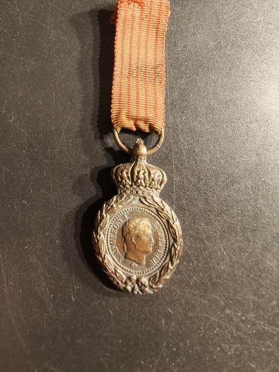 老王徽章第160期 - 法国圣赫勒拿纪念章    少见半尺寸版     非迷你章     最后一张图为和全尺寸对比