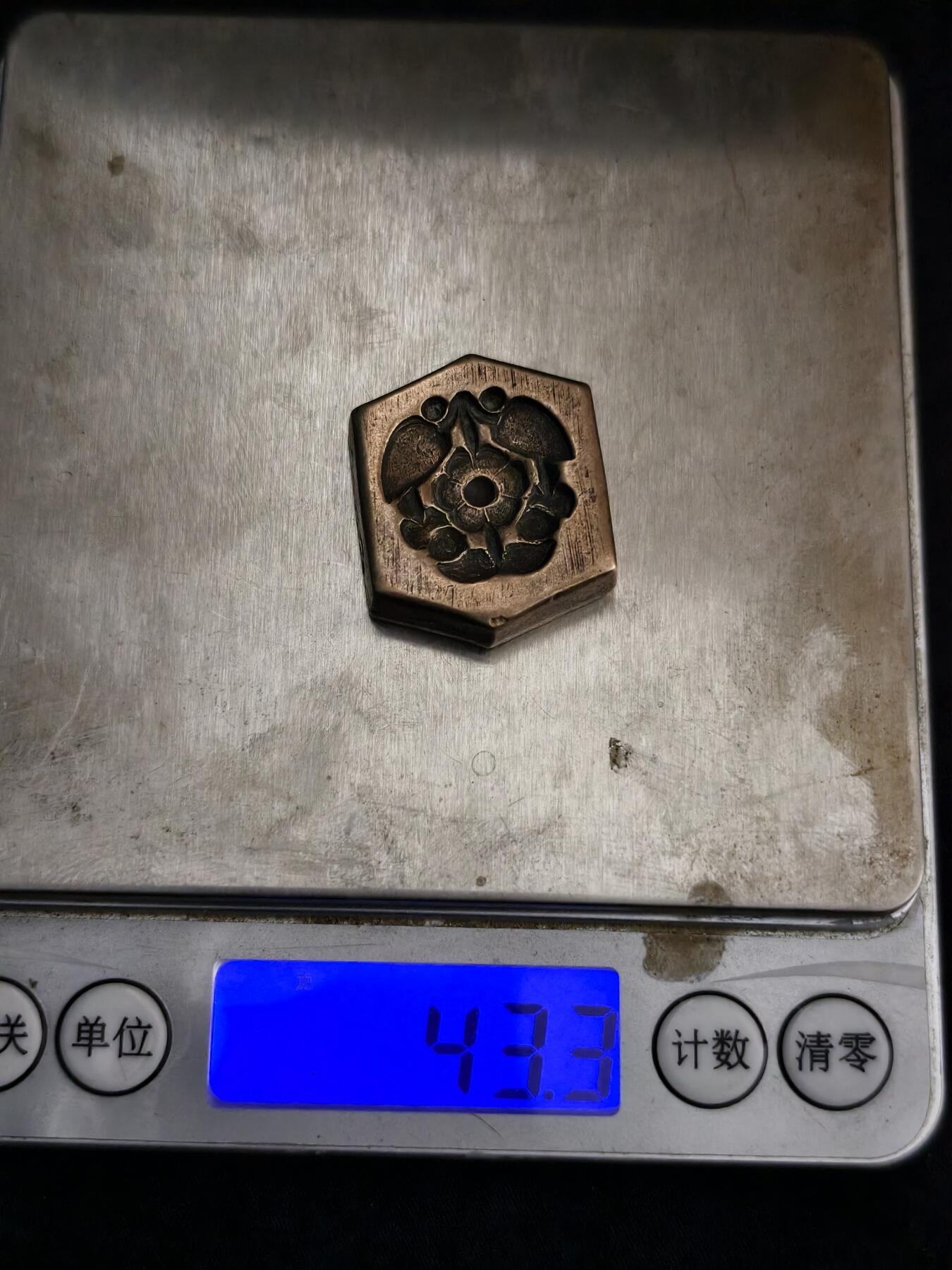 81期回流戒指饰品杂件纪念章丝路钱币专场 新疆饰品打制老铜模具