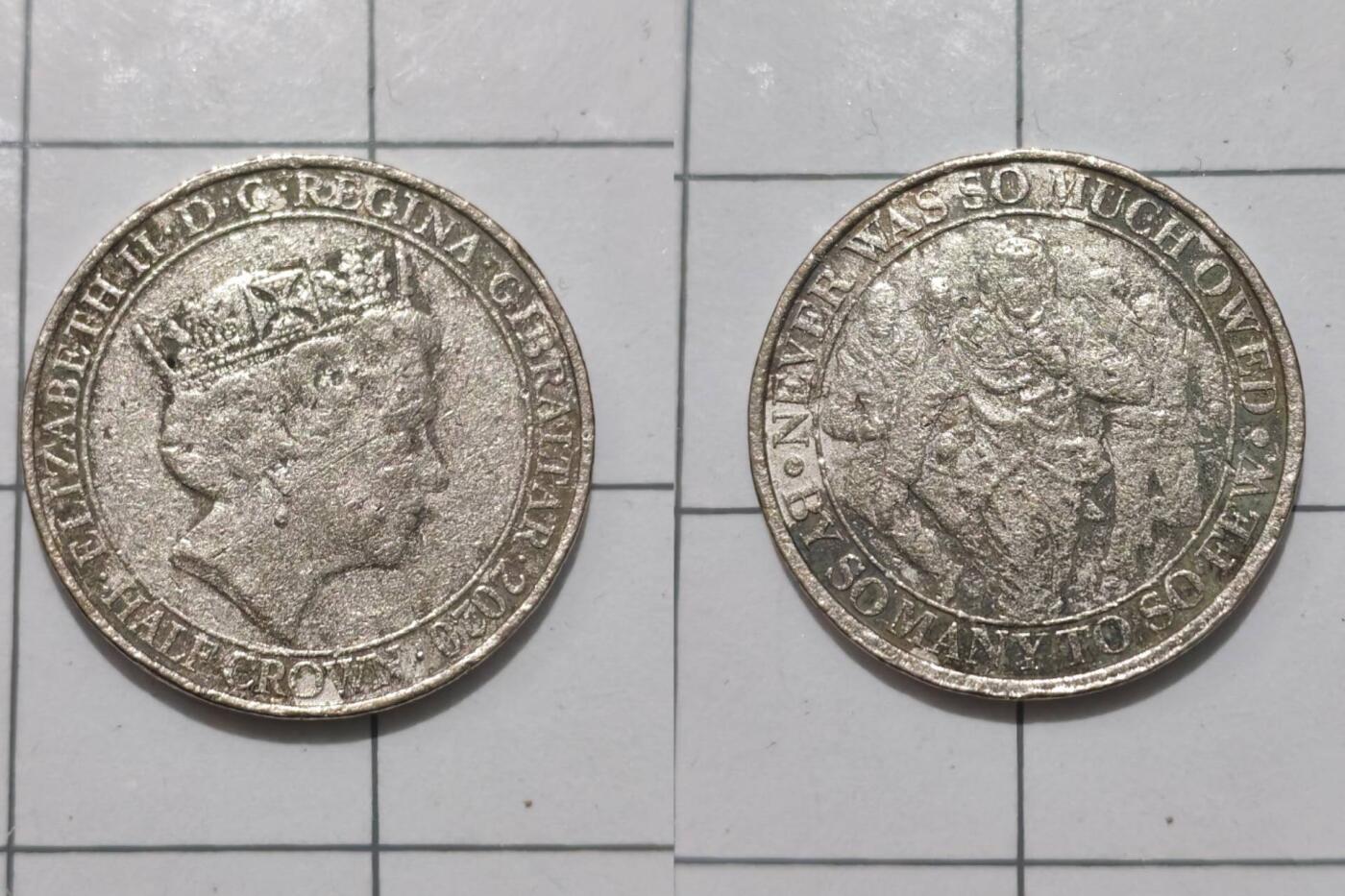 乱七八糟处理 英国2020年疫情救援纪念币