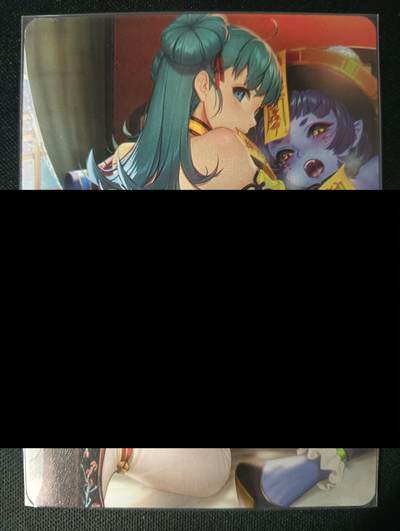 花开卡拍第45期（11月2号周日截拍，品控勿拍!!!拍品不寄存，运费5元，自制卡难免瑕疵，可能存在轻微撞角爆边等出厂瑕疵，品控介意勿拍！） - 绘天阁 驱魔道士与小僵尸 1张 彩闪