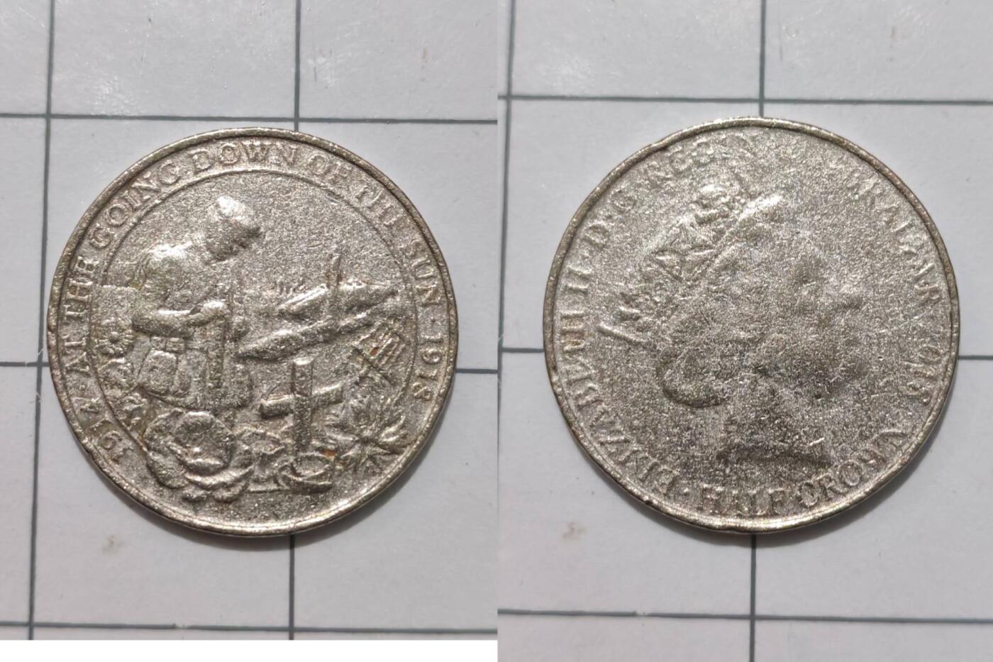 乱七八糟处理 英国纪念因弗内斯纪念币