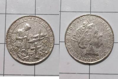 乱七八糟处理 - 英国纪念因弗内斯纪念币