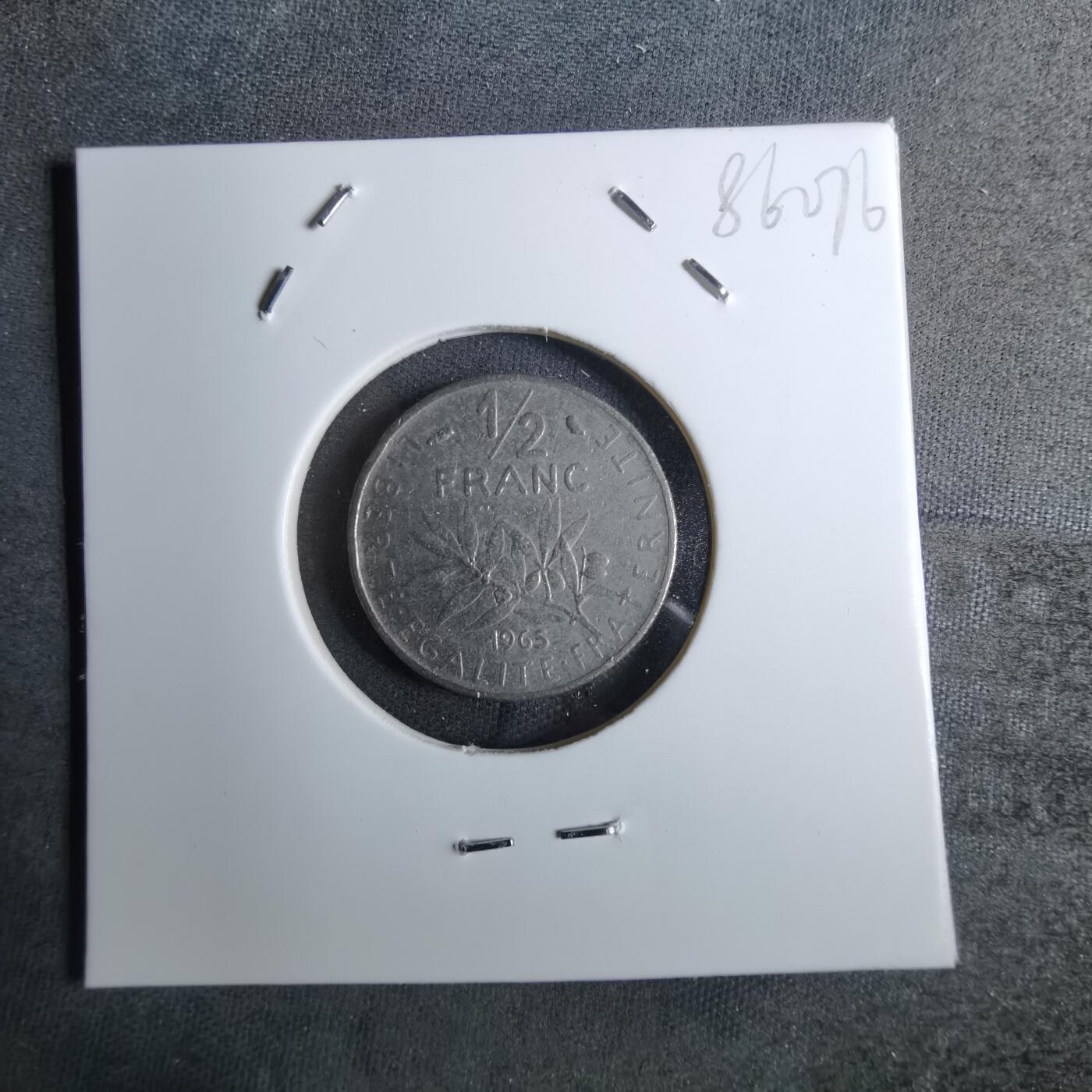 沼泽如烟--第886场 法国1965年半法郎