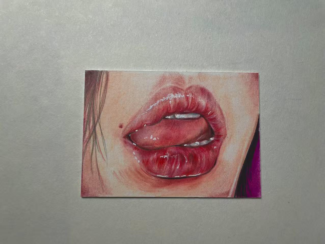 天玑星卡拍第134期《11.3周一截拍》持续收拍收评中 满赠卡需备注 【手绘卡】居子 烈焰红唇 手绘卡