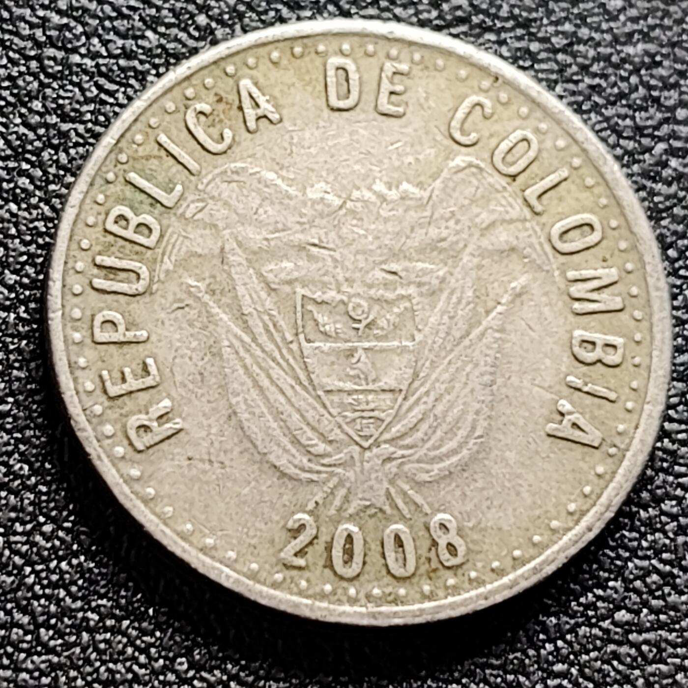 泉币菌-第122场-精品福利场 哥伦比亚 50比索硬币