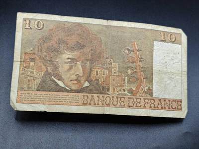 【淘币小摊】实时拍第七百八十三拍   无佣金纸币福利场   满百包邮可预留二周 每周一统一发货   - 法国10法郎