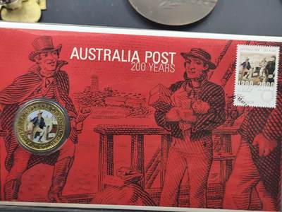 10月底 冲业绩 来一波精品证章场子 - 澳大利亚邮政200周年纪念币