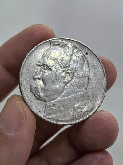 博洋堂世界钱币拍卖第144期（全场包邮） - 波兰1936年10兹罗提银币