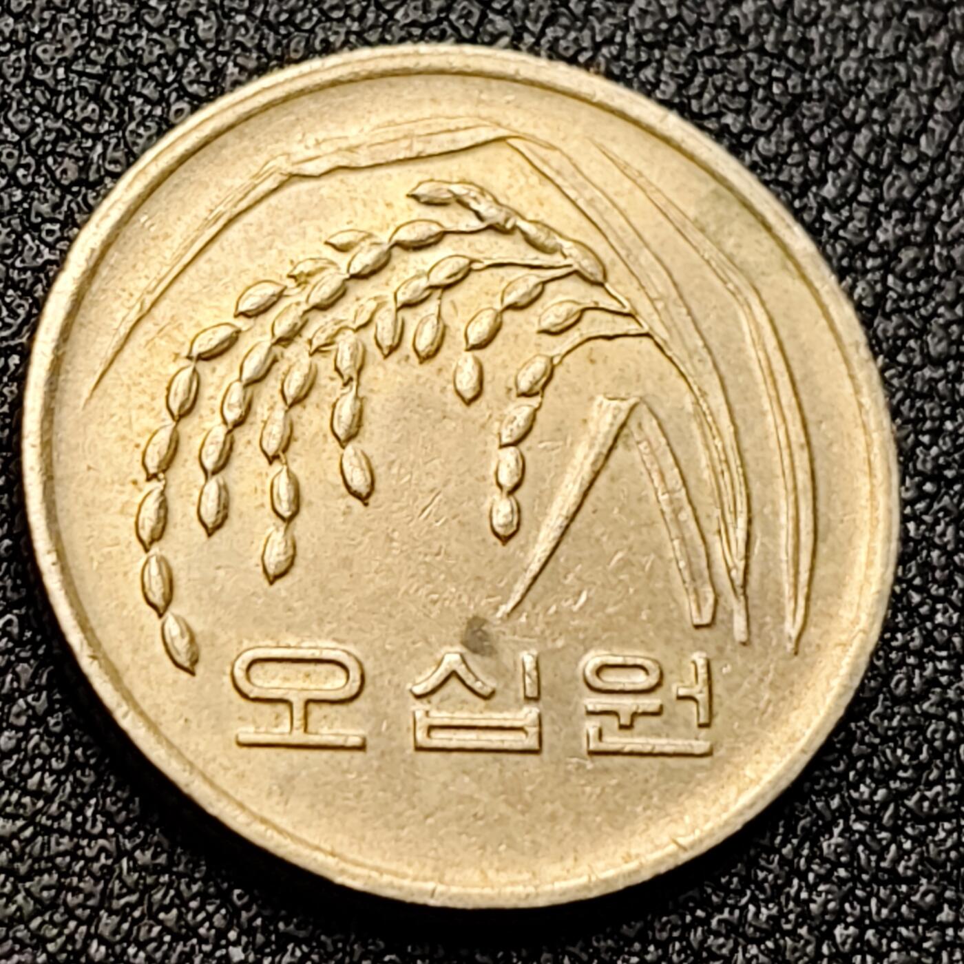 泉币菌-第121场-精品福利场 1995年 韩国 早期50韩元 水稻FAO