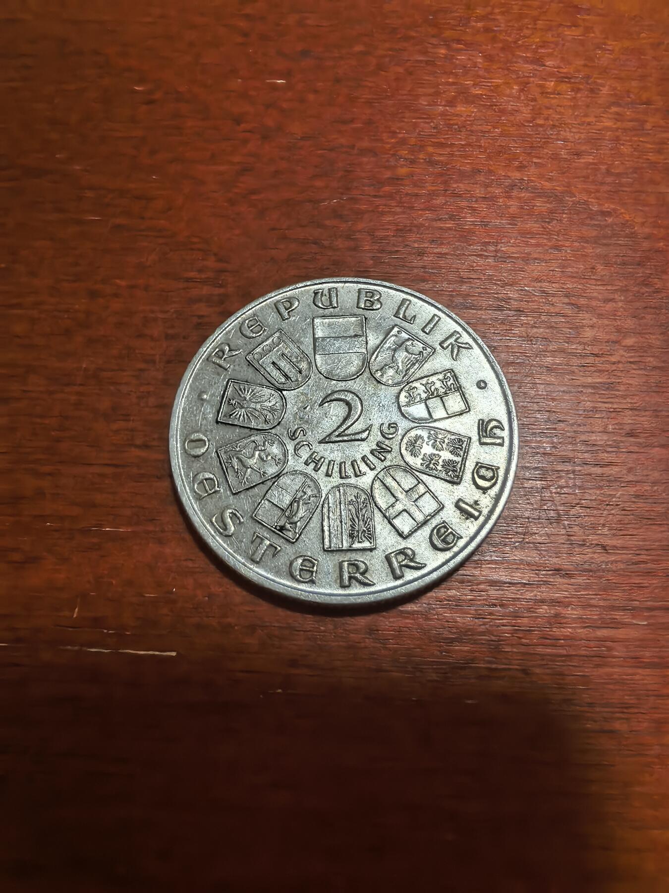 长老汇蛇年精选第六十九场拍卖 1929 奥地利比尔罗斯诞辰百年2先令银币，12克640银