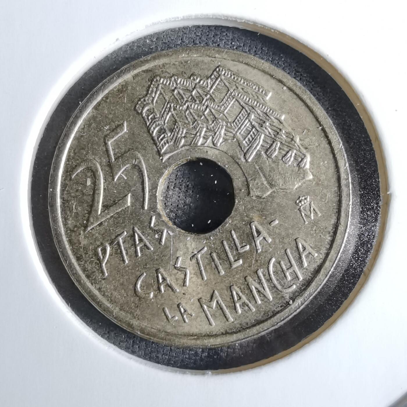 沼泽如烟--第886场 西班牙1996年25比塞塔