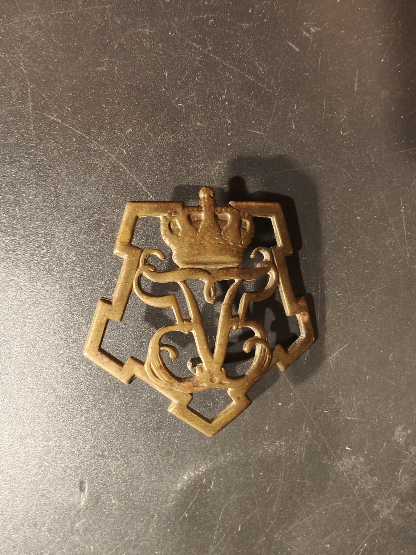 老王徽章第160期 丹麦皇家卫队帽徽  