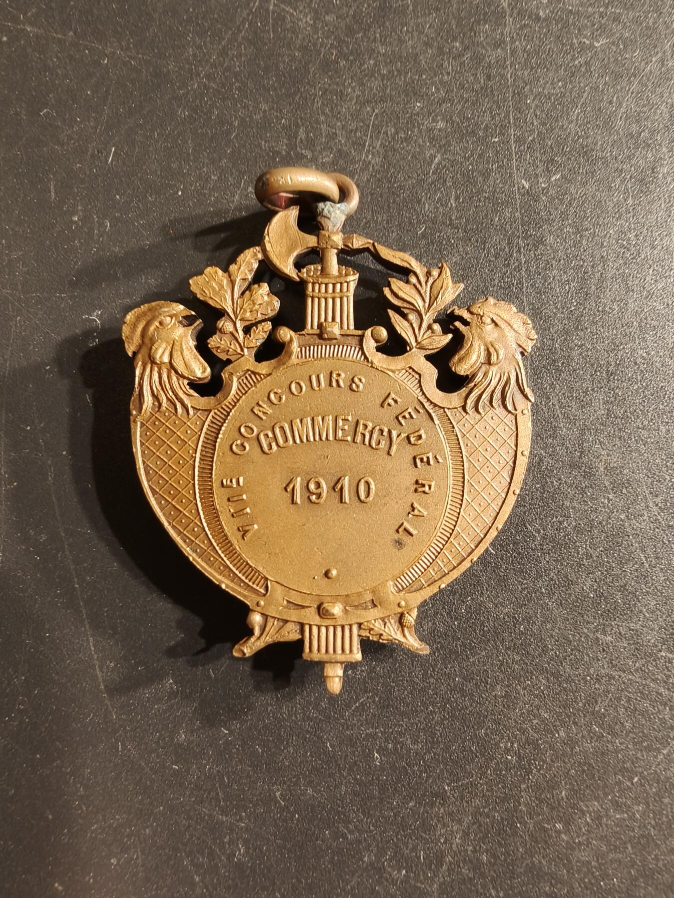 老王徽章第160期 法国射击竞赛纪念章