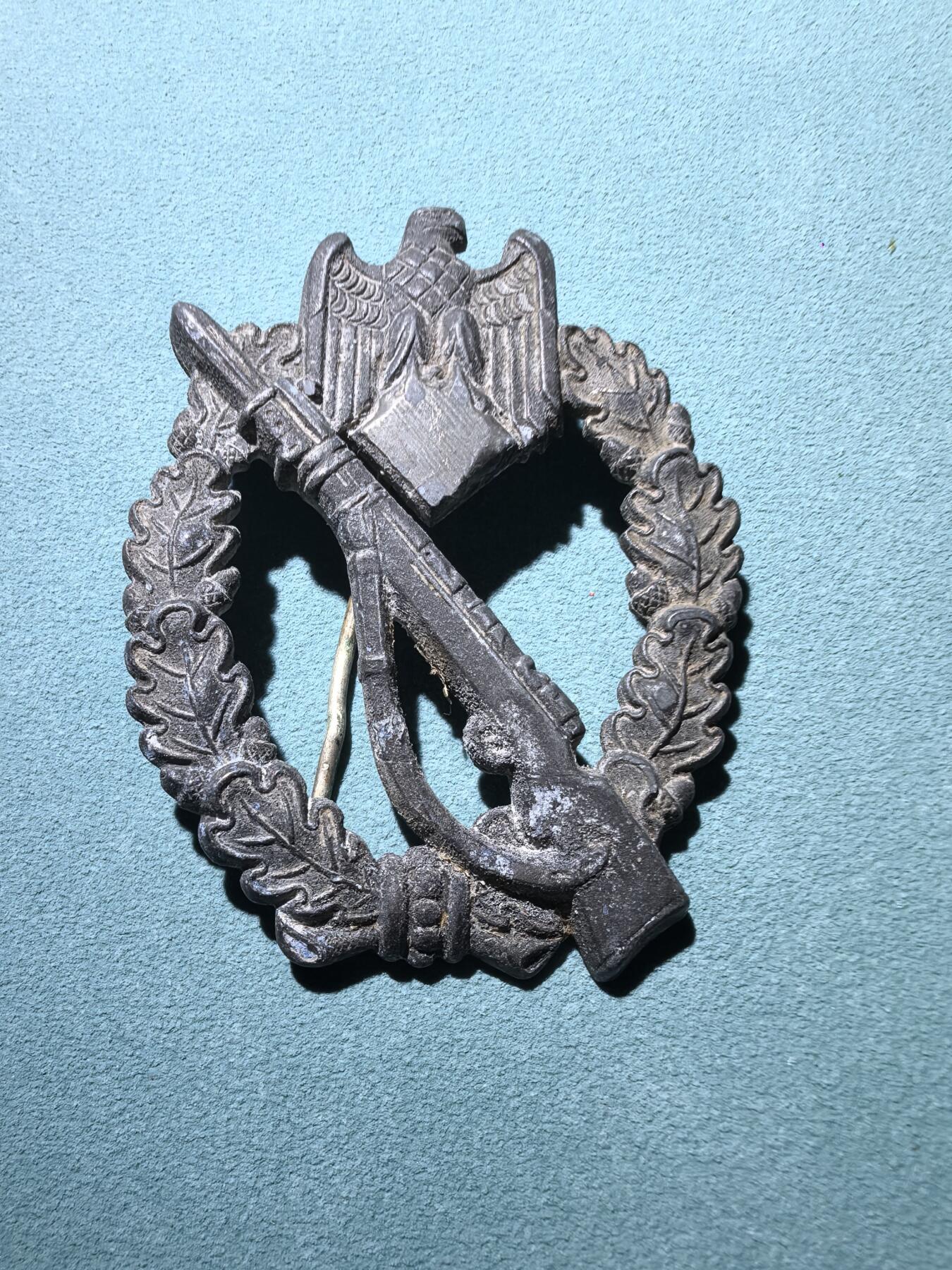 盛世勋华——号角文化勋章邮票专场拍卖第286期 德国（1939）银级步兵突击奖章