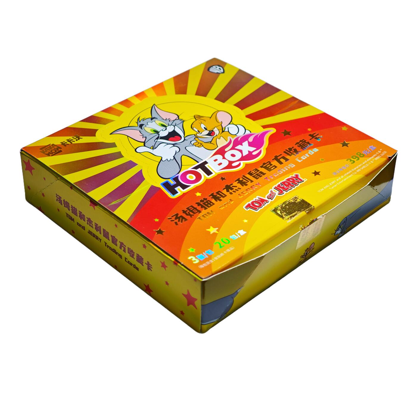 白泽拍卖卡牌手绘专场第27期 2023 卡卡沃 HOTBox 汤姆猫和杰利鼠官方收藏卡一盒