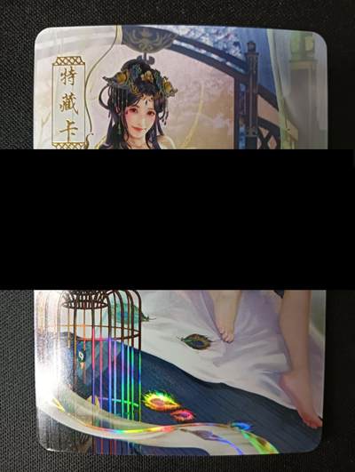 花开卡拍第45期（11月2号周日截拍，品控勿拍!!!拍品不寄存，运费5元，自制卡难免瑕疵，可能存在轻微撞角爆边等出厂瑕疵，品控介意勿拍！） - 磐涅金瓶梅系列 王六儿 全解特藏卡