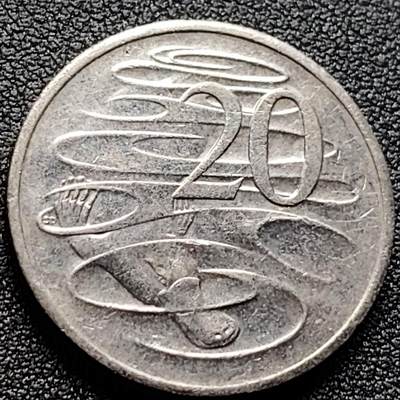 泉币菌-第122场-精品福利场 - 英属澳大利亚20分 伊丽莎白女王  鸭嘴兽  28.5mm