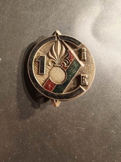 老王徽章第160期 - 法国外籍军团第4步兵团证章 
