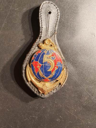 老王徽章第160期 -  法国海外跨兵种第5团证章