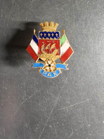 老王徽章第160期 - 法国尼斯市市徽徽章