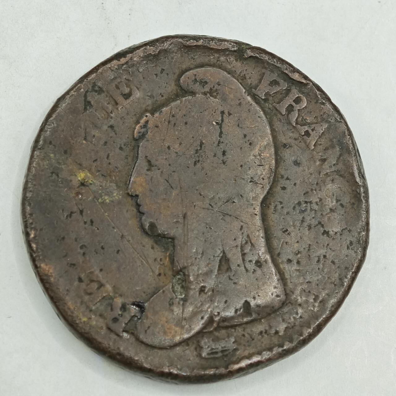 【淘币小摊】限时拍第七百八十四拍  老铜币场  满百包邮可预留两周  周一统一发货  法国10分铜币