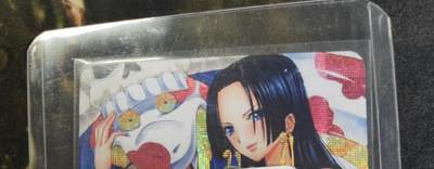 阳大大卡牌拍卖第79期（持续收拍品，周六晚上九点截拍，进群福利早知道） - 【印签】航海王 女帝 波雅•汉库克 限定典藏 彩虹印签 彩闪 带卡夹