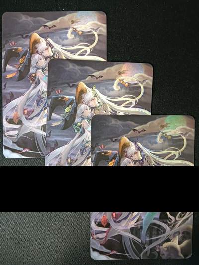 花开卡拍第45期（11月2号周日截拍，品控勿拍!!!拍品不寄存，运费5元，自制卡难免瑕疵，可能存在轻微撞角爆边等出厂瑕疵，品控介意勿拍！） - 碧蓝航线 3宫 彩闪