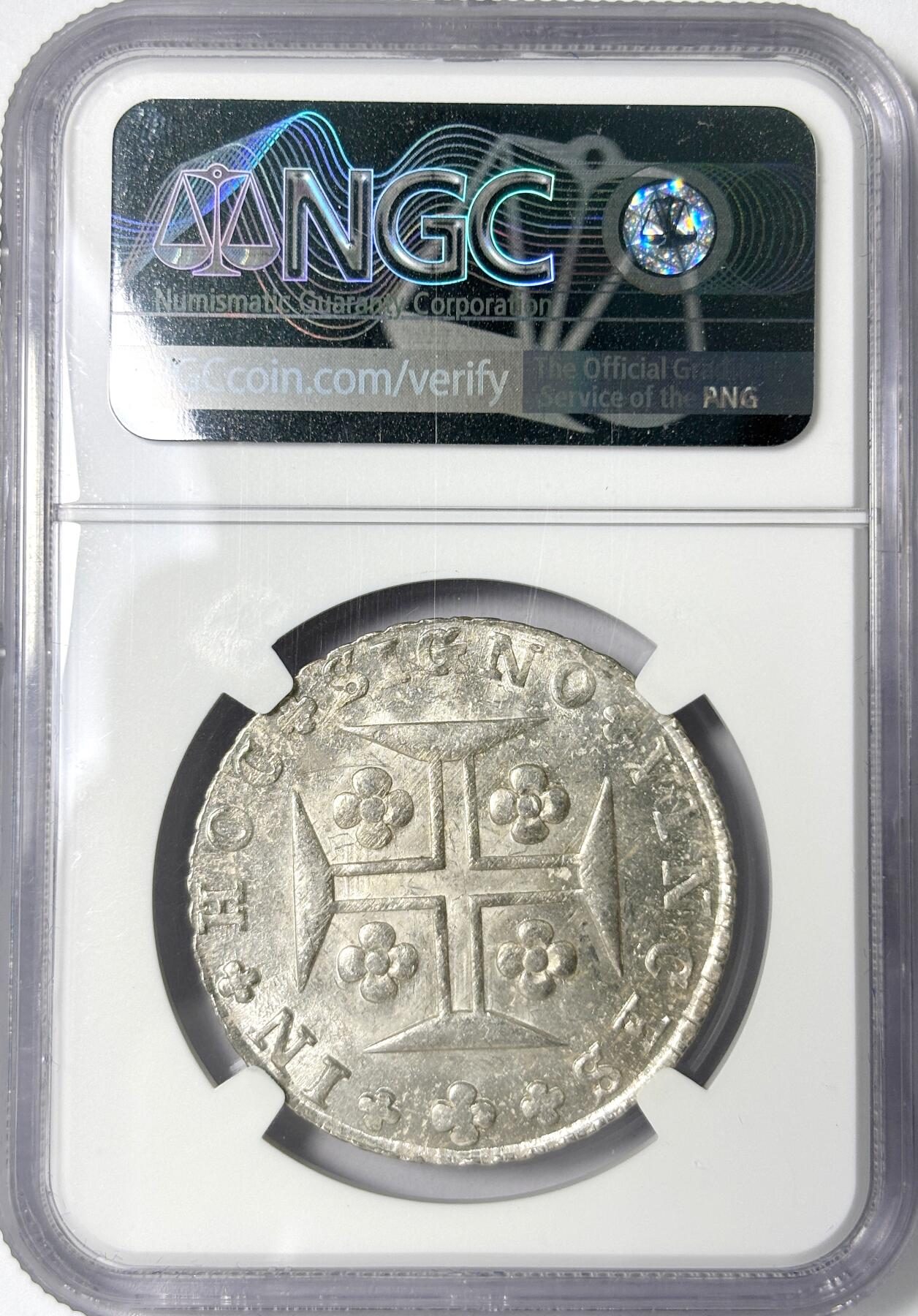 【雨安】【世界币章112-113期】周五/周六 两场连拍 2025-11-01 周六 19:30 保真 8秒倒数自动落锤 高效拍卖 [评级欧洲] Portugal 葡萄牙 400里斯 KM#0331 (1802-1816) 若昂摄政王 1816年 NGC-MS64