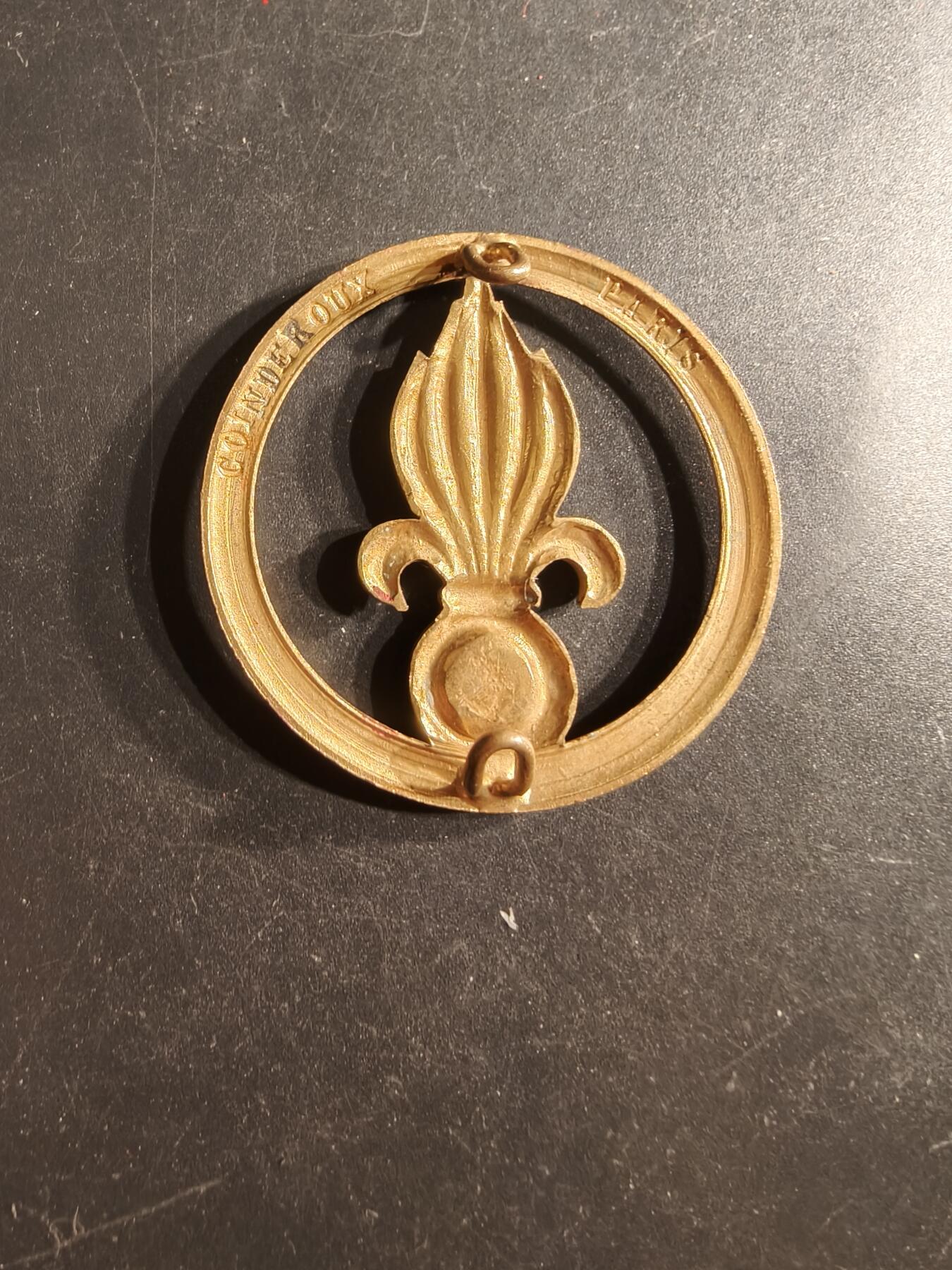 老王徽章第160期  法国外籍军团贝雷帽徽